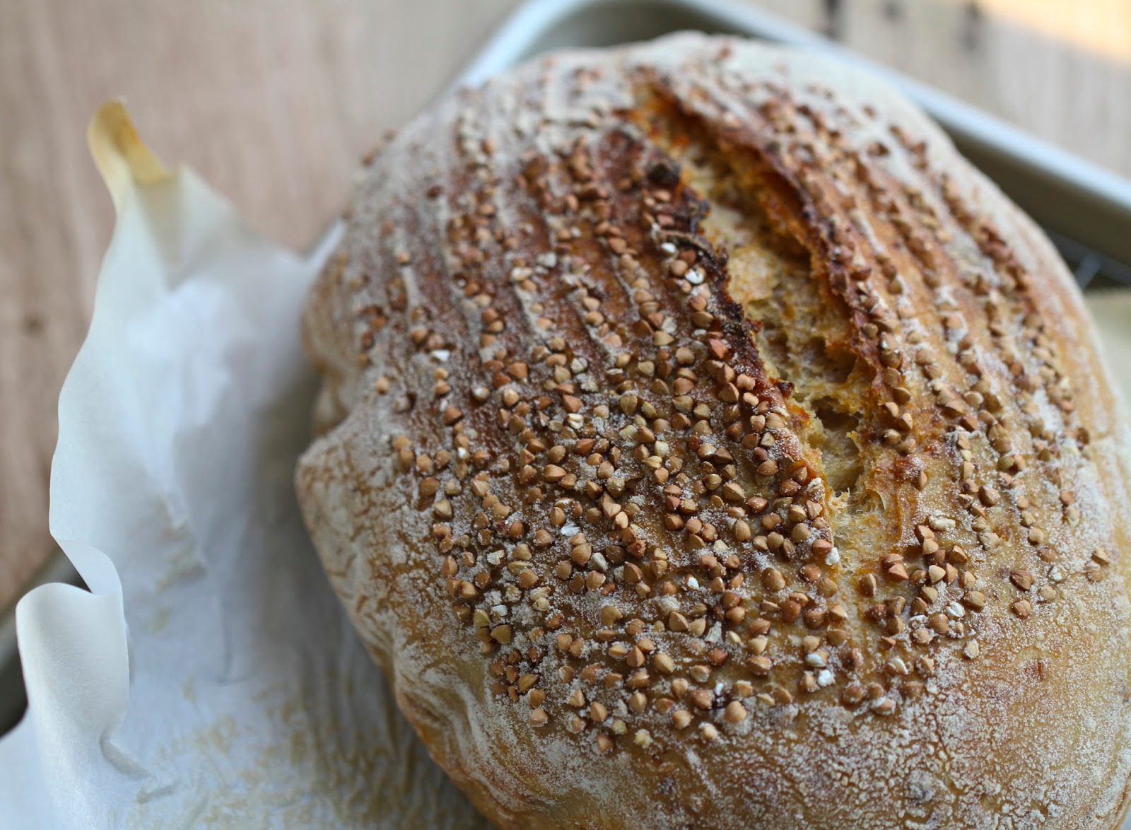 Sprouted Buckwheat Bread - Ever Open Sauce
