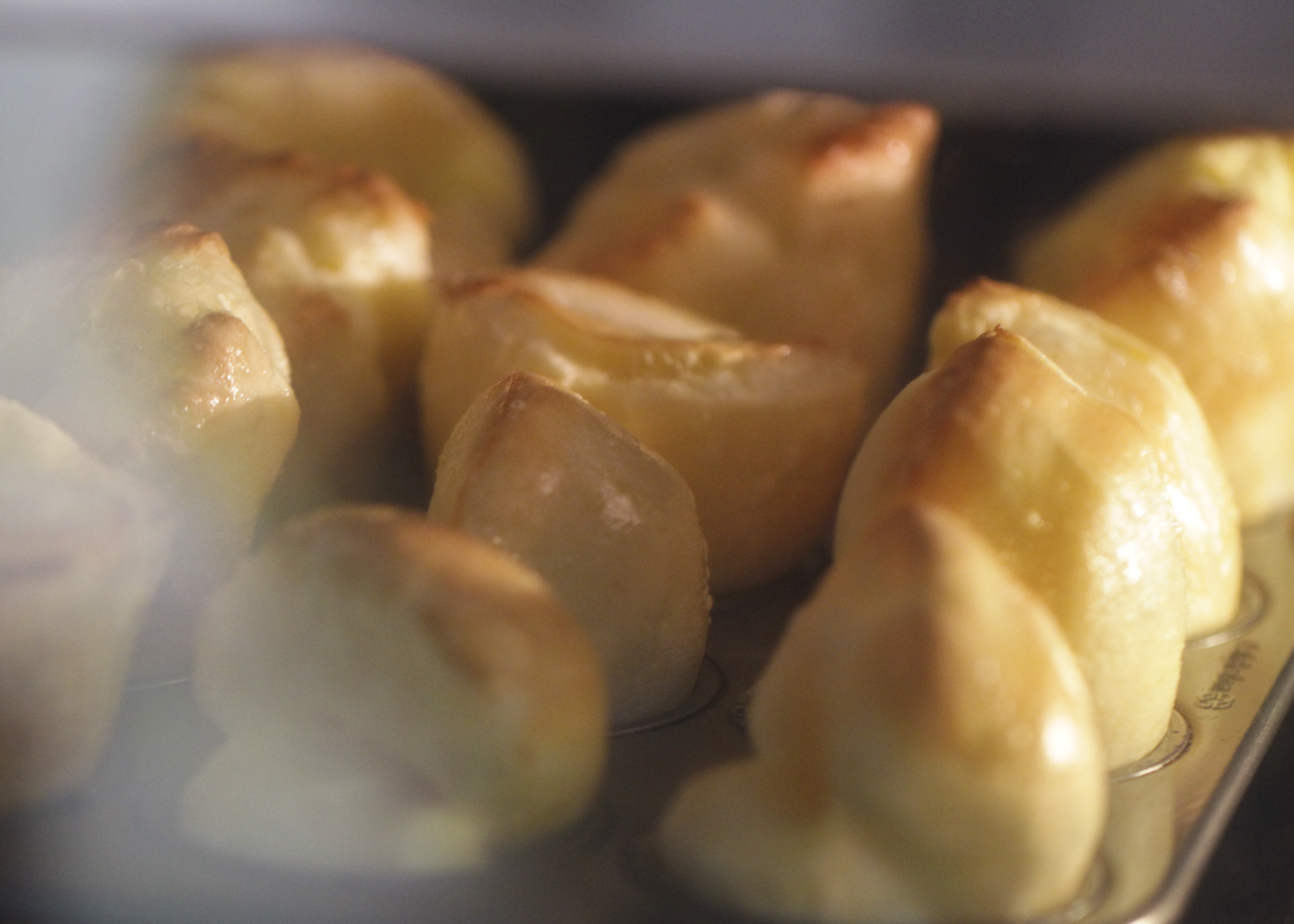 Baby Yorkshire Puddings with Trout & Horseradish Pate Ever Open Sauce