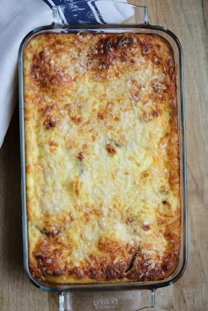 Moussaka with Lamb, Eggplant and Dried Mint - Ever Open Sauce