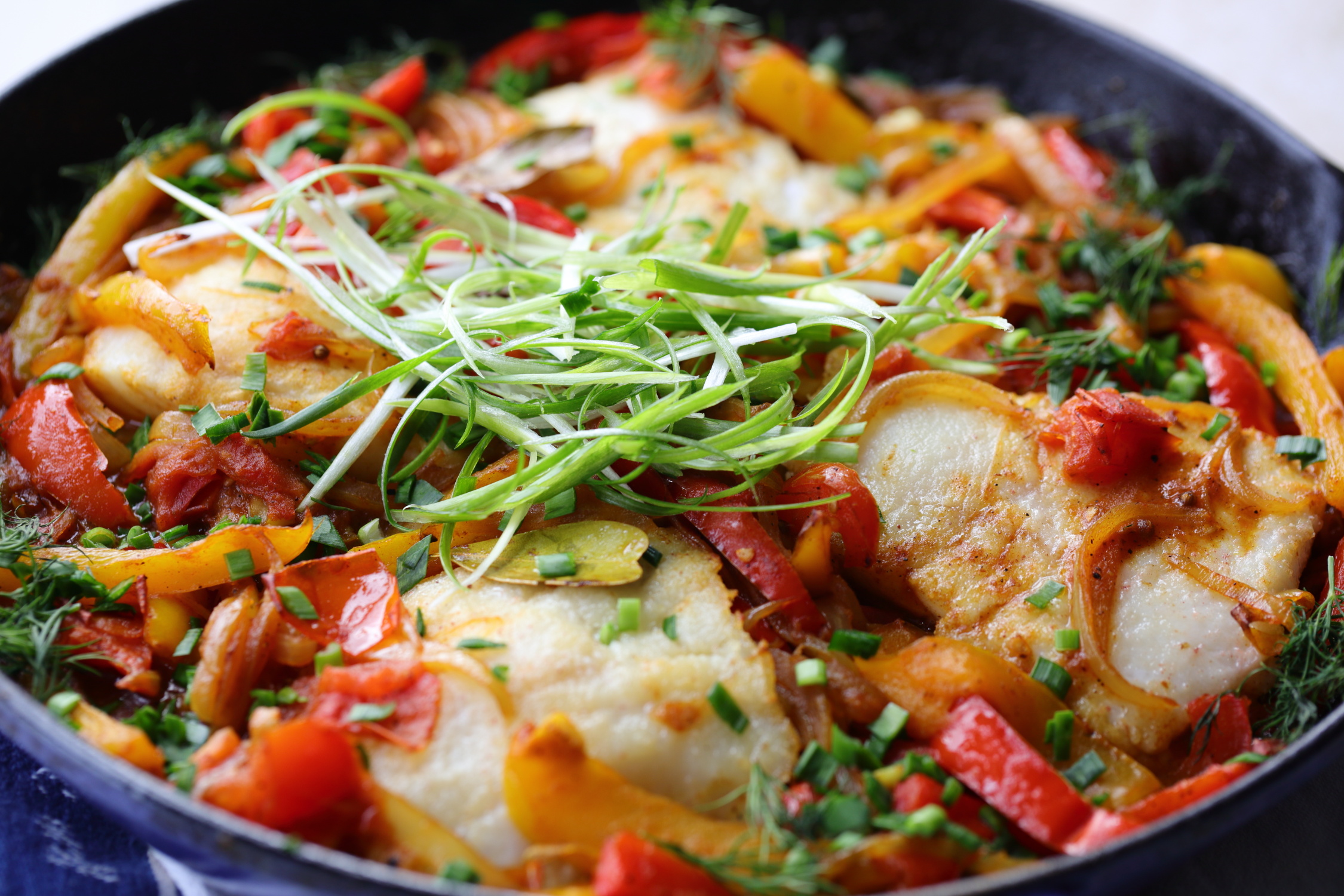 Cod with Sweet and Sour Pepper | Yotam Ottolengi - Ever Open Sauce
